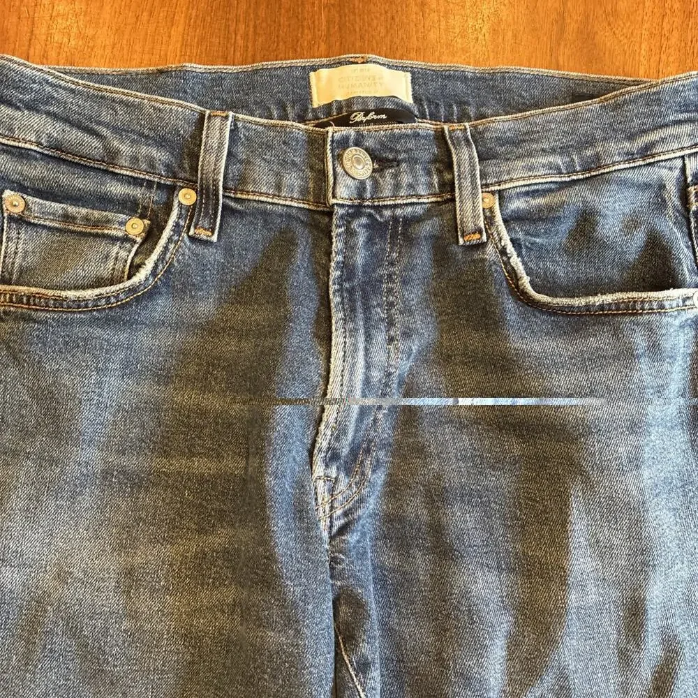Citizens of Humanity Gage Jeans Mens 32 Blue Denim Classic Straight Made USA